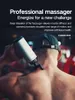 Smart Health Massage Guns Mini Body Muscle Therapy Спорт Массаж Пистолет Electric Booster Вибрация Перкуссия Перкус Фасции Массажеры Главная Глубокая Ткань Боли для боли USB DHL