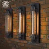 Wall Lamps Vintage Industrial Metal Black Color Lamp Retro Wrought Iron Light Sconce With T300 Bulb For Restaurant Living Room