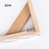 Barra de camilla DIY fácil de madera, Kit de accesorios de marco de lona Diy, arte de pared de galería, 20-180CM/7,9-70,9 "para sala de estar, oficina, pared 210611