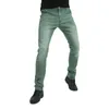Brother Wang Märke 2020 Nya Mäns Elastiska Jeans Fashion Slim Skinny Jeans Casual Byxor Byxor Jean Male Green Black Blue G0104