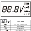 6V 12V 0.8A 4A Motorfiets Auto Batterij Loodzuur 7-Stage Smart Waterdichte oplader Automatisch opladen