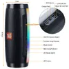 Portable Bluetooth Speaker Wireless Bass Column Waterproof Outdoor USB Speakers Support AUX TF Subwoofer LED altavoz