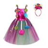 Candy Kleid für Mädchen Anlässe Karneval Festival Fancy Lollipop Tutu Kleider Kostüm Kinder Sommer Party Ballkleid 20220225 Q2