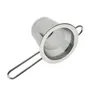 Teapot teas strainer with cap stainless steel loose leaf tea infuser basket filter big with lid