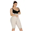 Kadın Şekillendirme Fajas Kolombiyalı Kuşak Düz Mide Modelleme Kemeri Çift Sıkıştırma Yüksek Belli BuLifter Şort Diz İç Çamaşırı Buttoks