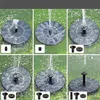 池のバードバッドバーバス庭の装飾水サイクリングが必要な電気を循環させない池のバードバートの庭の装飾水サイクリングのための60l / Hの浮遊パネル