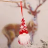 Handmade Christmas Gnomes Ornaments Plush Swedish Tomte Santa Figurine Scandinavian Elf Christmas Tree Pendant Decoration Home Dec4929715