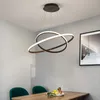 Woonkamer hanglamp moderne minimalistische persoonlijkheid netto rood licht luxe Scandinavische lampen creatieve slaapkamer verlichting bar eetkamers