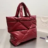 Designer Women PP Tote Shopping Bag Luxurys Designers Borse Italia Milano Brand Nappa Leather Totes Borse Pane di grande capacità Qu276o