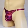 Sous-vêtements hommes Mini G-String pénis gaine pochette tongs slips sous-vêtements Gay T-back Knickers2891