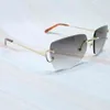 Lüks tasarımcı moda güneş gözlüğü% 20 indirim trend ürün erkek moda kare büyük tel carters metal güneş gözlükleri vintage gözlük