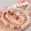 Andere natürliche Süßwasserherzform weiße Mutter von Perlenschalenperlen für Halskettenschmuck, die Geschenkgröße 6mm 8 mm 10 mm 12 mm 15 mm Wynn22 machen