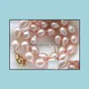 Beaded Neckor Pendants Jewelry 11-1 M Natural Akoya Pearl Necklace 14K Gold CLASP 18 Inch Drop Delivery 2021 XGB6N