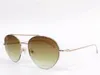 Selling fashion design sunglasses 0095S round metal half frame light and comfortable simple versatile style top quality uv400 protection eyewear
