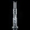 Mais novos tubos de água Big Bong 14 feminino articulação de Óleo Dab Rigs Tipo de vidro grosso Gelo Pinço N Holes Percolador Donut Perc Hookahs com tigela WP2191