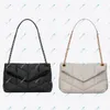 Bolsas de grife de designer Salão de pele de carneiro V Moman saco de ombro de travesseiro Bolsa de travesseiro Pursion Body Cross Body Alta qualidade Embreagens