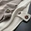 GOPLUS de tricotadas vestes de camisola para mulheres vintage roupas sólidas coletes womans chaleco punho mujer chaleco mujer gilet femme 211008