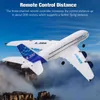 A380 2.4G RC Airplane Flying Aircraft Glider With LED Searchlight 3CH For Beginner EPP Foam Fixed Wing Plane 211104