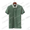 2021 Mens Designer Polo Shirts Lyxig Italien Män Kläder Kortärmad Mode Casual Mäns Sommar T Shirt Många färger Blå Tillgänglig Vit Storlek M-3XL