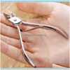 Tondeuses Outils Art Salon Santé Beauté En Acier Inoxydable Peau Morte Ciseaux À Cuticules Pour Doigt Toe Nipper Coupe Coupe-Ongles Cutter Scisso