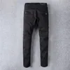 Marka projektantów dżinsy męskie w trudnej sytuacji dżinsowe motocyklowe motocyklowe spodnie dżinsowe spodnie rozmiar 28-402201