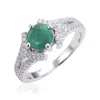 Beldan Jewelry Wholale 925 Sterling Sier Classic Ring Natural Gemstone Fine Jewelry Rings Women