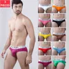 3Pcs Calivn Klain Underpants Men Fashion Men's Boxers Underwear Soft Boxershorts Briefs 3D Pouch Shorts Male Panties Lingerie H1214