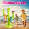 Tubi galleggianti gonfiabili Cactus Ring Toys Piscina Gioco di società in PVC con famiglia estiva all'aperto 4