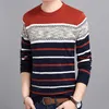 Covrlge Mens sweter jesień okrągły kołnierz sweter mężczyźni marki odzież dzianina koszula slimfit moda sweter polo MZM050 211018