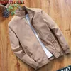 Mantlconx New Autumn Winter Cotton Jacket Mäns Casual Wear Jacket Stand Collar Zipper Jacket Coats Male OuterWear Brand Coats P0804