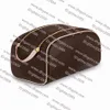 M47528 King Size Toalettsaker Bag Kit Designer Kvinnors Travel Kosmetiska Toalett Påse Lyx Skönhet Case Pochette Accessoires Väska