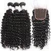 30 Inch Straight Human Hair Bundles With Closure Frontal Brazilian Body Wave Kinky Curly Deep Water Yaki Loose Ylove Virgin Remy N9033730