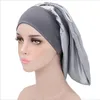 Moda Kobiety Satin Sleep Cap Hair Loss Długa maska ​​z miękkim elastycznym zespołem dla naturalnych kręconymi warkocz włosów Dreadlock