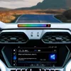RGB 리듬 스틱 사운드 컨트롤 라이트 LED 디스플레이 음성 활성화 음악 리듬 픽업 주변 조명 32 LED가있는 자동차 홈 장식 펄스 램프 용 18 색
