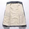 Mens Thick Fleece Jackets Outwear Sportswear Wool Liner Warm Coats Man Thermal Winter Plus Size M- 9XL 211110