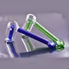 Mini Glas Hammer Bongs Arm Perkolator Tragbare Rauchen Wasser Löffel Rohre Bubbler Glas Tabak Bongs trockene Kräuterpfeifen