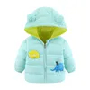 Kakiy manteaux pour enfants manteaux d'hiver pour bébés garçons filles doudoune légère avec capuches hiver chaud vêtements d'extérieur pour bébés