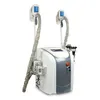 Cryolipolyse vet bevriezen cool body sculpting cryotherapie machine met twee cryo -handgrepen werken tegelijkertijd