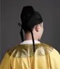 Hanfu-Hut für Männer, Erwachsene, chinesischer traditioneller Kopfschmuck, Mingzhi, antike Beschläge, schwarzes konfuzianisches Handtuch für Hüte mit breiter Krempe, Delm22
