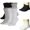 Hochwertige Trainingssocken für Herren, Sportsocken aus 100 % Baumwolle, dicke Kombination aus weißen, grauen und schwarzen Strümpfen