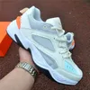 Men's women's 8 colors casual shoes Fashion Colorblock M2K outdoor sneakers Male Comfortable trainers 36-44