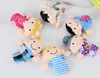 Family Finger Puppets Toys Leuke Cartoon Gevulde Doek Doll Hand Puppet Kinderen Educatieve Pluche Speelgoed Talking Props 6PCS / Set M3658