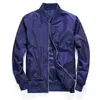 ブランドメンズ爆撃機のジャケットファッション薄い野球のジャケット男性の固体カジュアルな男性のジャケットコート多色オーバーコートチャクラスパパラホームブレ210524