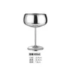 Weingläser aus Edelstahl 304, 500 ml, Cocktailbecher, einlagiger Kelch, sturzsicher, Bar, KTV, Goldverkupferung, 31 58jt Q2