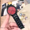 Mode pleine marque montre-bracelet femmes fille grandes lettres Style métal acier bande Quartz avec luxe Logo horloge G88