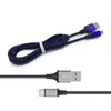 3m / 9ft Szybkie ładowanie Typ C kabel kablowy Micro USB Pleciony Kable netto do Samsung S8 S10 HTC LG Android Moblie Telefon