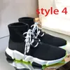 2021elastic Socks boots Spring Autumn classic Sexy gym Casual women Shoes Fashion platform men sports boot Lady Lace up Thick