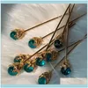Headbands Jewelry1Pcs Blue Claw Direct Pearl Plate Pin Red White Bridal Headdress Hair Sticks Jewelry Ornaments Chinese Ancient Style Drop D