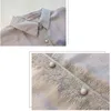 Plus Size Women Blouse Tops Summer Short Sleeve Chiffon Shirt Solid Cardigan Ladies Blusas Mujer De Moda 8674 50 210508