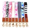 Wholesale 100pcs Men's and women's thickened webbing wrist strap key chain hand-pull key lanyard